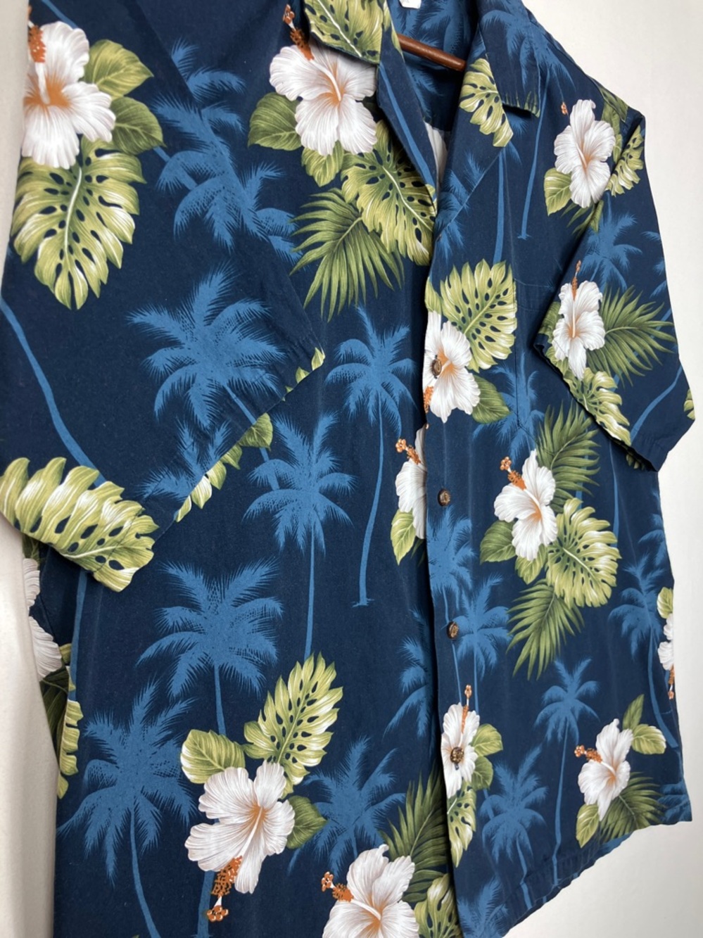 🌴☀️Authentic Blue Hawaiian Button Shirt by Pacific Legend XL 📦4.99 SHIPPING - Picture 4 of 13